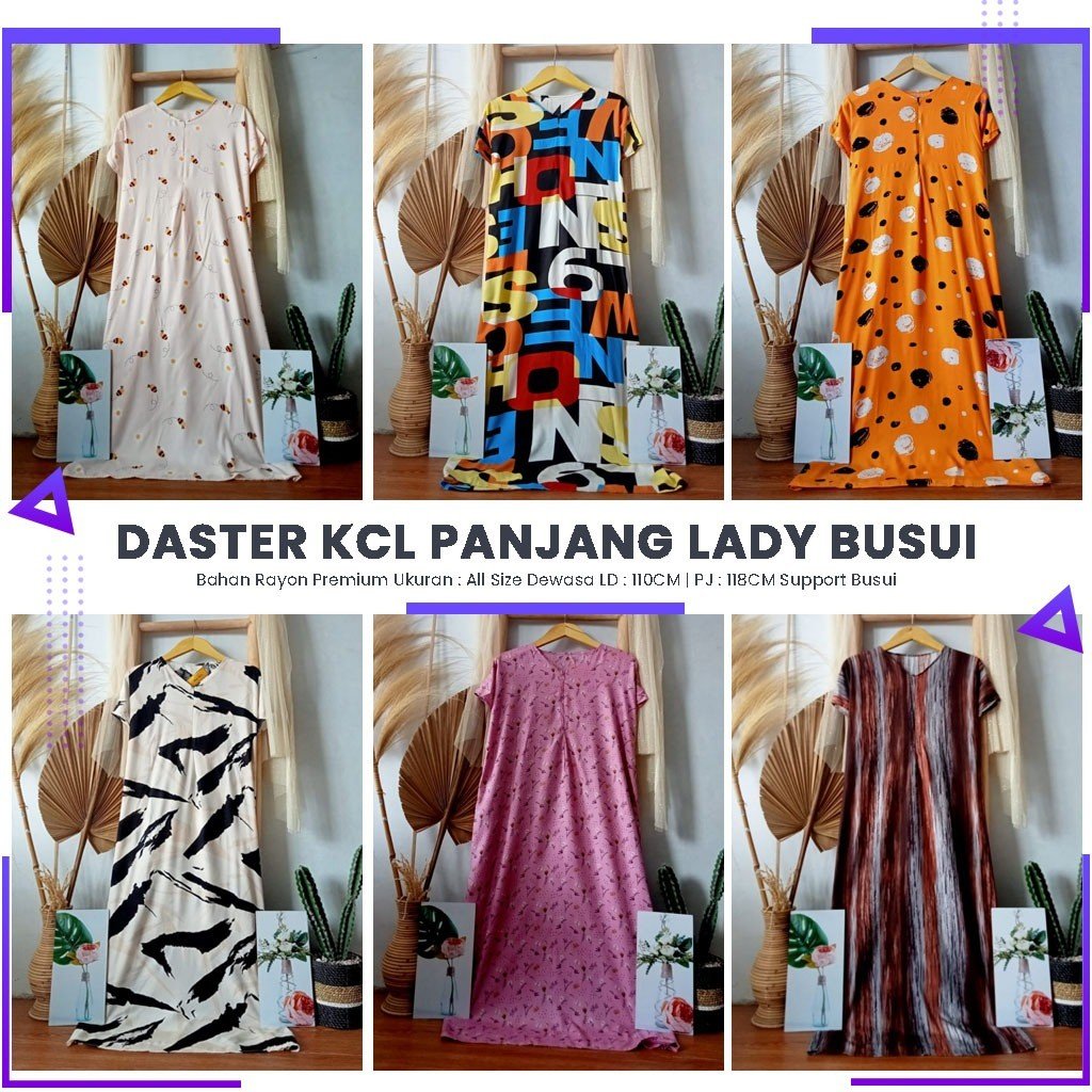 Distributor Daster PRODUSEN DASTER KCL PANJANG LADY BUSUI - Rp 37.000  